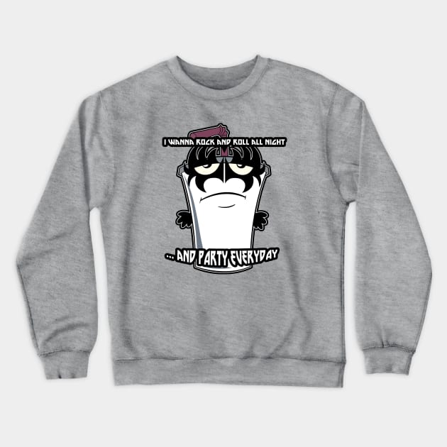 Master Shake Demon Crewneck Sweatshirt by rodmarck